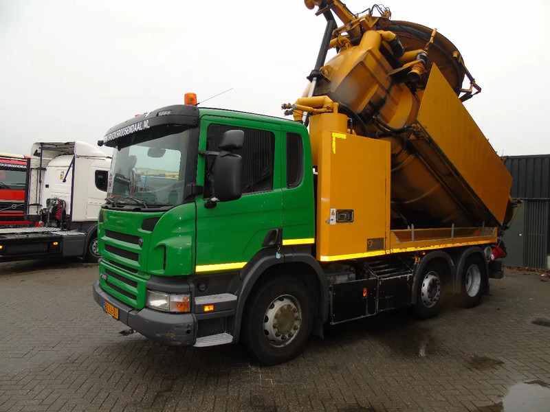 Scania P 360 + COMBI VACUUM WIEDEMANN + 6X4 - فراغ شاحنة: صورة 3 Scania P 360 + COMBI VACUUM WIEDEMANN + 6X4 - فراغ شاحنة: صورة 3