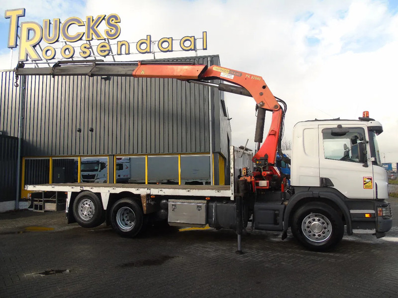 Scania P 420 + PALFINGER 32080 + STEERING + 6X2 - شاحنة كرين: صورة 2 Scania P 420 + PALFINGER 32080 + STEERING + 6X2 - شاحنة كرين: صورة 2