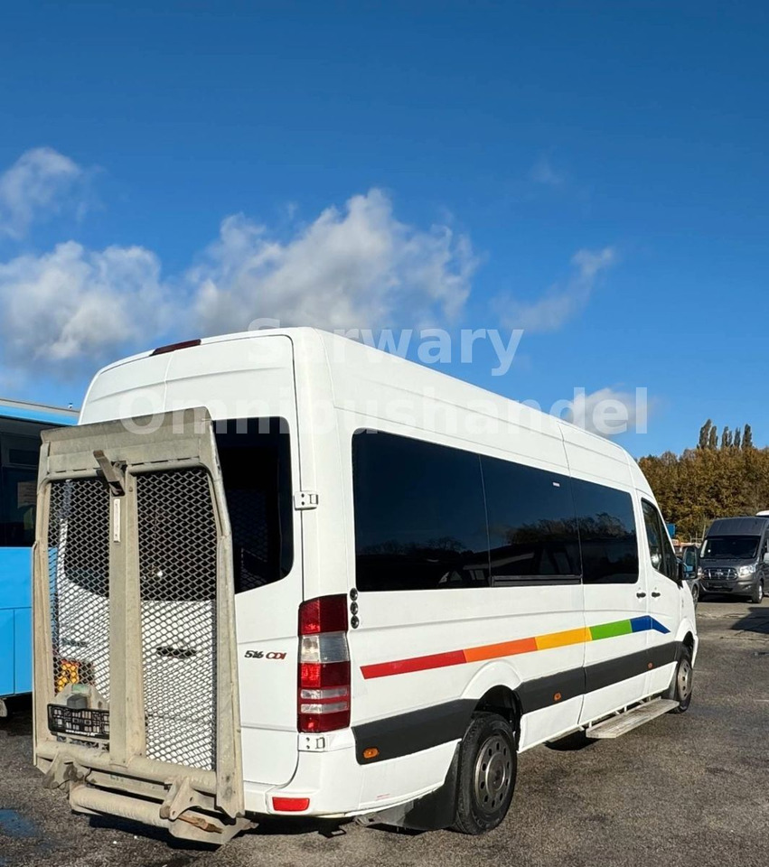 Mercedes-Benz 516 CDI Sprinter*Euro 5* Klima*17 Sitze*Lift*519 - حافلة صغيرة, ميكروباص: صورة 4 Mercedes-Benz 516 CDI Sprinter*Euro 5* Klima*17 Sitze*Lift*519 - حافلة صغيرة, ميكروباص: صورة 4