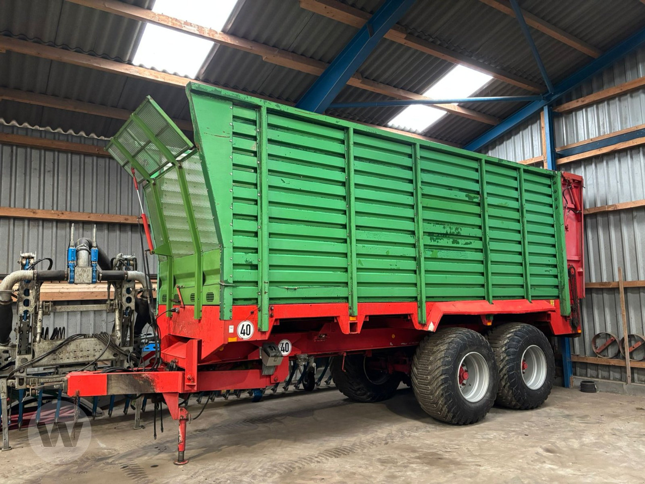 Hawe SLW 40 T - مقطورة رزاعية: صورة 1 Hawe SLW 40 T - مقطورة رزاعية: صورة 1