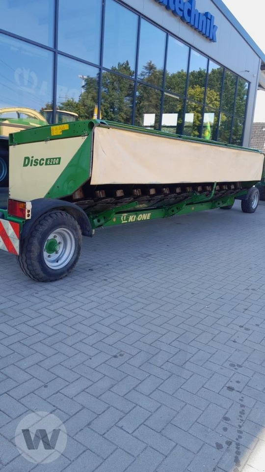 Krone X-Disc 6200 GPS-SW - جزازة العشب: صورة 1 Krone X-Disc 6200 GPS-SW - جزازة العشب: صورة 1
