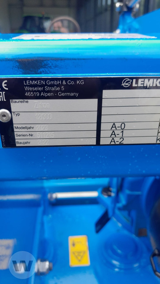 Lemken Zirkon 12/300 - مسلفة القوة: صورة 4 Lemken Zirkon 12/300 - مسلفة القوة: صورة 4