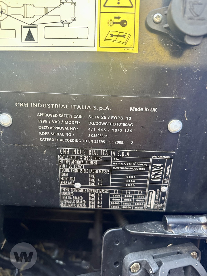 New Holland T6.180 - جرار: صورة 3 New Holland T6.180 - جرار: صورة 3