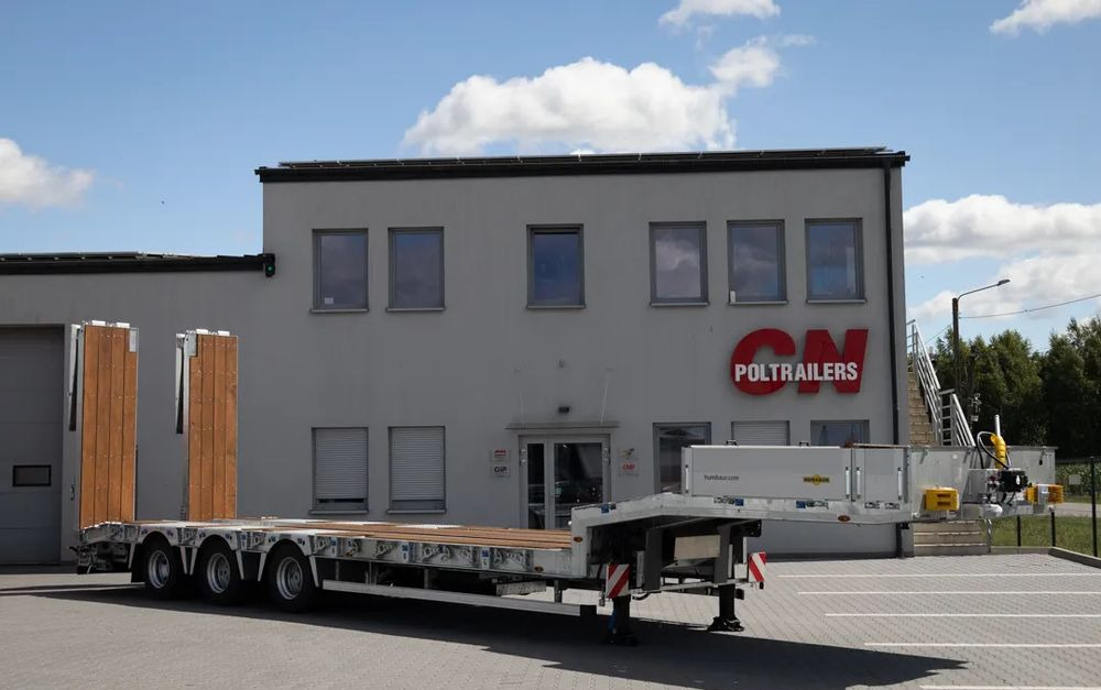 Humbaur HTS30K Naczepa niskopodwoziowa // 3. osiowa // ocynkowana rama // rampy hydrauliczne 1. i 2. częściowe - نصف مقطورة بلودر منخفض: صورة 5 Humbaur HTS30K Naczepa niskopodwoziowa // 3. osiowa // ocynkowana rama // rampy hydrauliczne 1. i 2. częściowe - نصف مقطورة بلودر منخفض: صورة 5