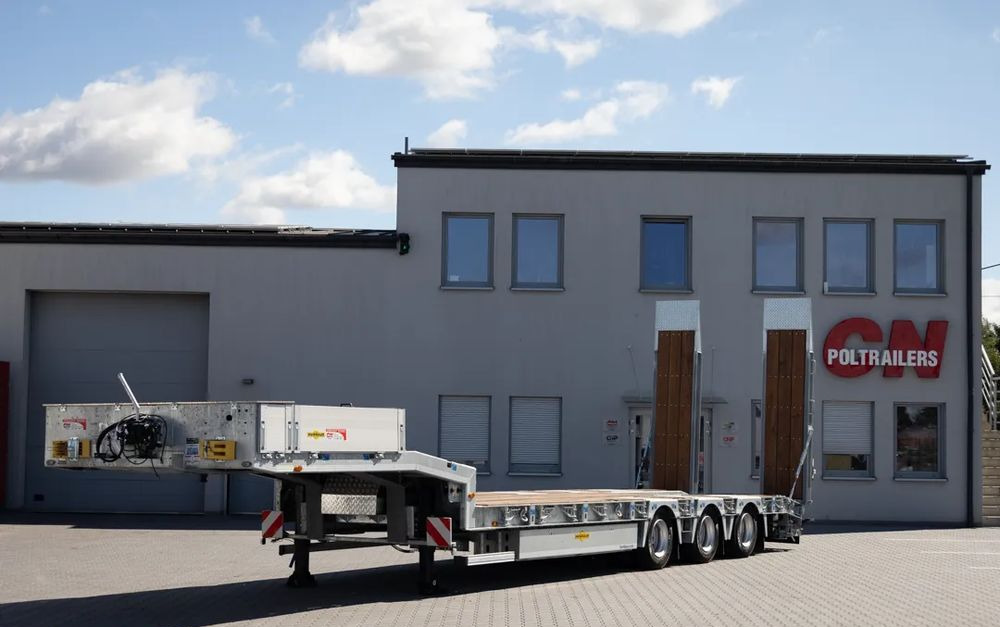 Humbaur HTS30K Naczepa niskopodwoziowa // 3. osiowa // ocynkowana rama // rampy hydrauliczne 1. i 2. częściowe - نصف مقطورة بلودر منخفض: صورة 1 Humbaur HTS30K Naczepa niskopodwoziowa // 3. osiowa // ocynkowana rama // rampy hydrauliczne 1. i 2. częściowe - نصف مقطورة بلودر منخفض: صورة 1