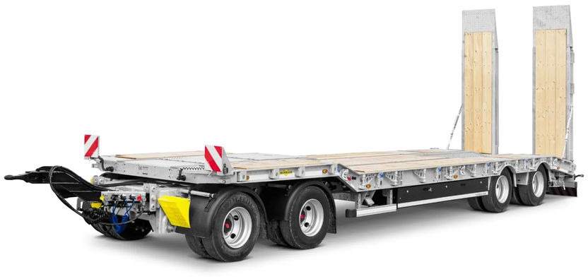 Humbaur Niskopodwozie 4osiowe, w różnych konfiguracjach - مقطورة بلودر منخفض: صورة 1 Humbaur Niskopodwozie 4osiowe, w różnych konfiguracjach - مقطورة بلودر منخفض: صورة 1