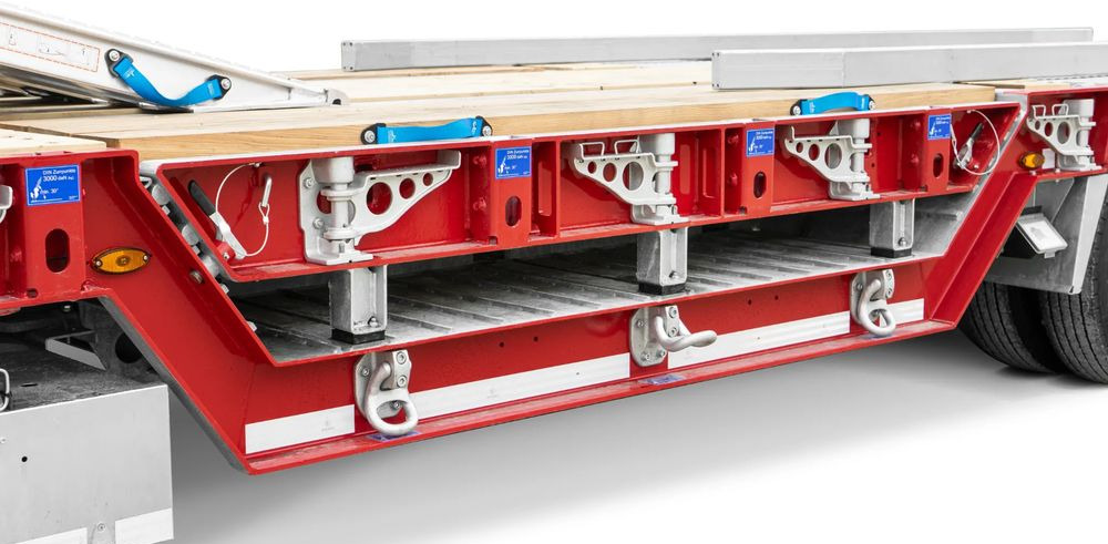 Humbaur Niskopodwozie z zagłębieniami na koła, ocynkowane - نصف مقطورة بلودر منخفض: صورة 5 Humbaur Niskopodwozie z zagłębieniami na koła, ocynkowane - نصف مقطورة بلودر منخفض: صورة 5