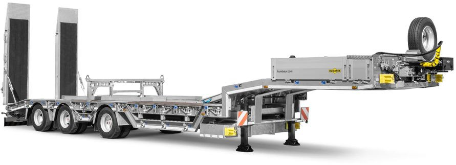 Humbaur Niskopodwozie z zagłębieniami na koła, ocynkowane - نصف مقطورة بلودر منخفض: صورة 3 Humbaur Niskopodwozie z zagłębieniami na koła, ocynkowane - نصف مقطورة بلودر منخفض: صورة 3