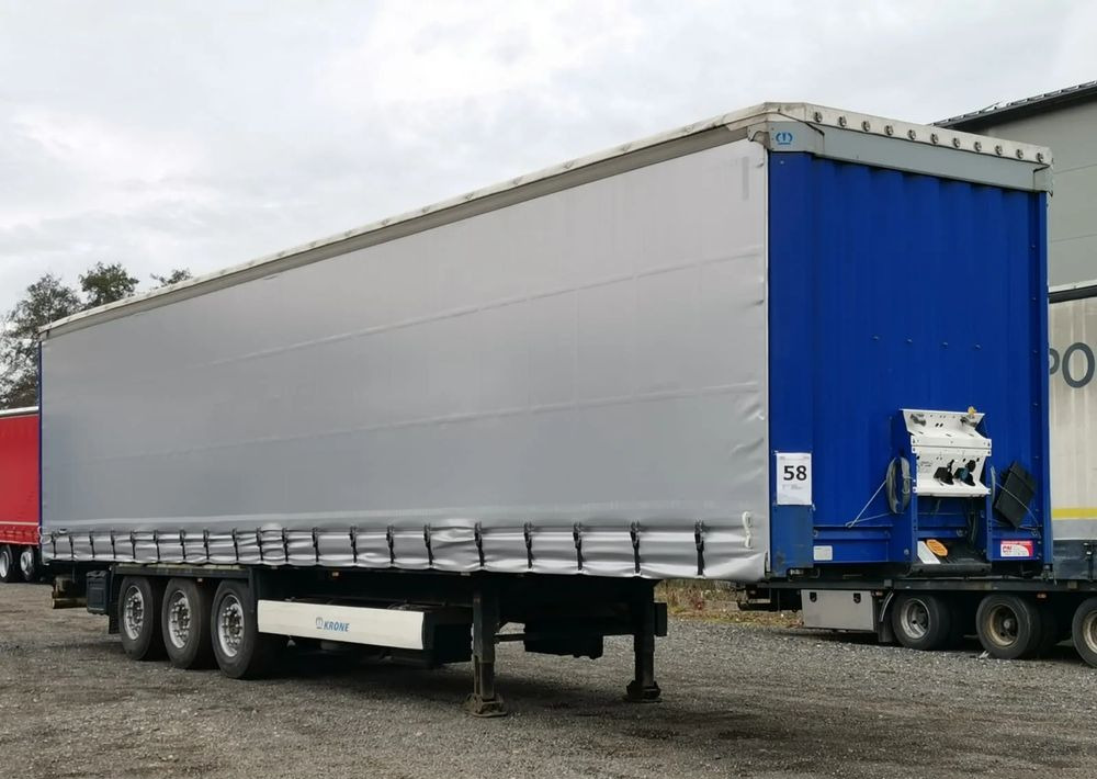 Krone STANDARD FIRANKA - نصف مقطورة بستائر جانبية: صورة 1 Krone STANDARD FIRANKA - نصف مقطورة بستائر جانبية: صورة 1