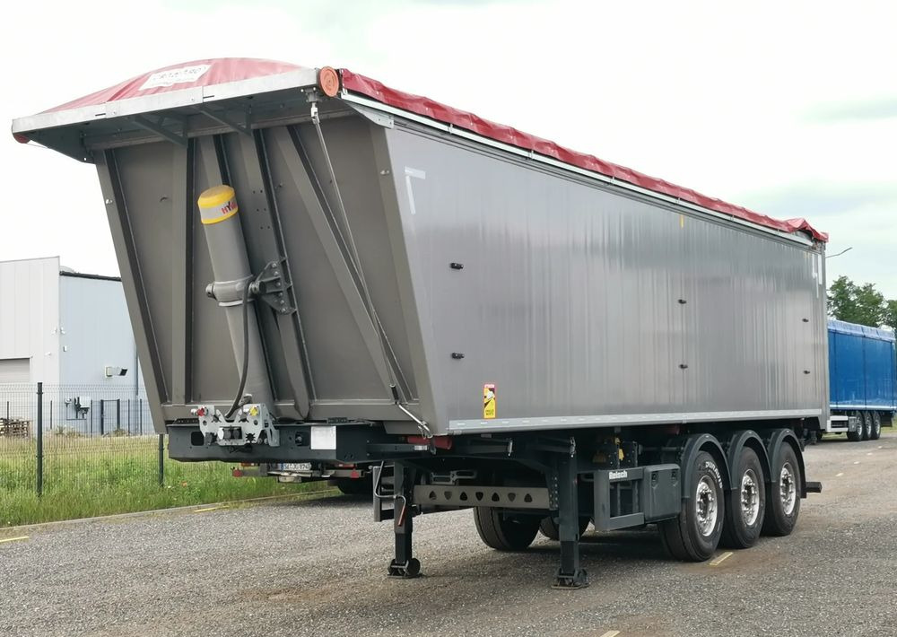 Reisch Aluminiowa 50m3, dach Cramaro manualny - نصف مقطورة قلابة: صورة 1 Reisch Aluminiowa 50m3, dach Cramaro manualny - نصف مقطورة قلابة: صورة 1