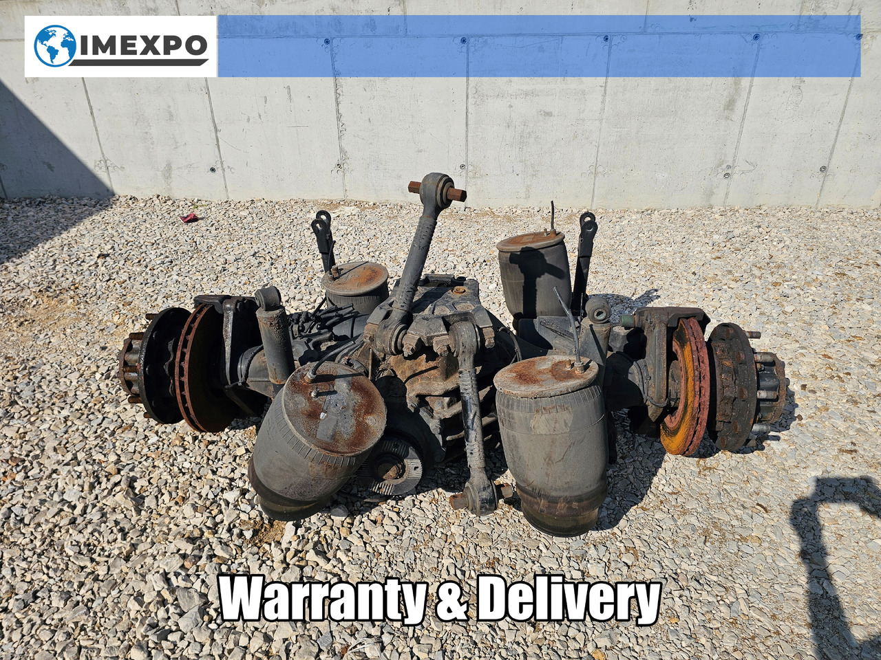 MAN TGX TGS EURO 6 / COMPLETE AXLE / HY-1350 / 38:15 - المحور الخلفي: صورة 1 MAN TGX TGS EURO 6 / COMPLETE AXLE / HY-1350 / 38:15 - المحور الخلفي: صورة 1