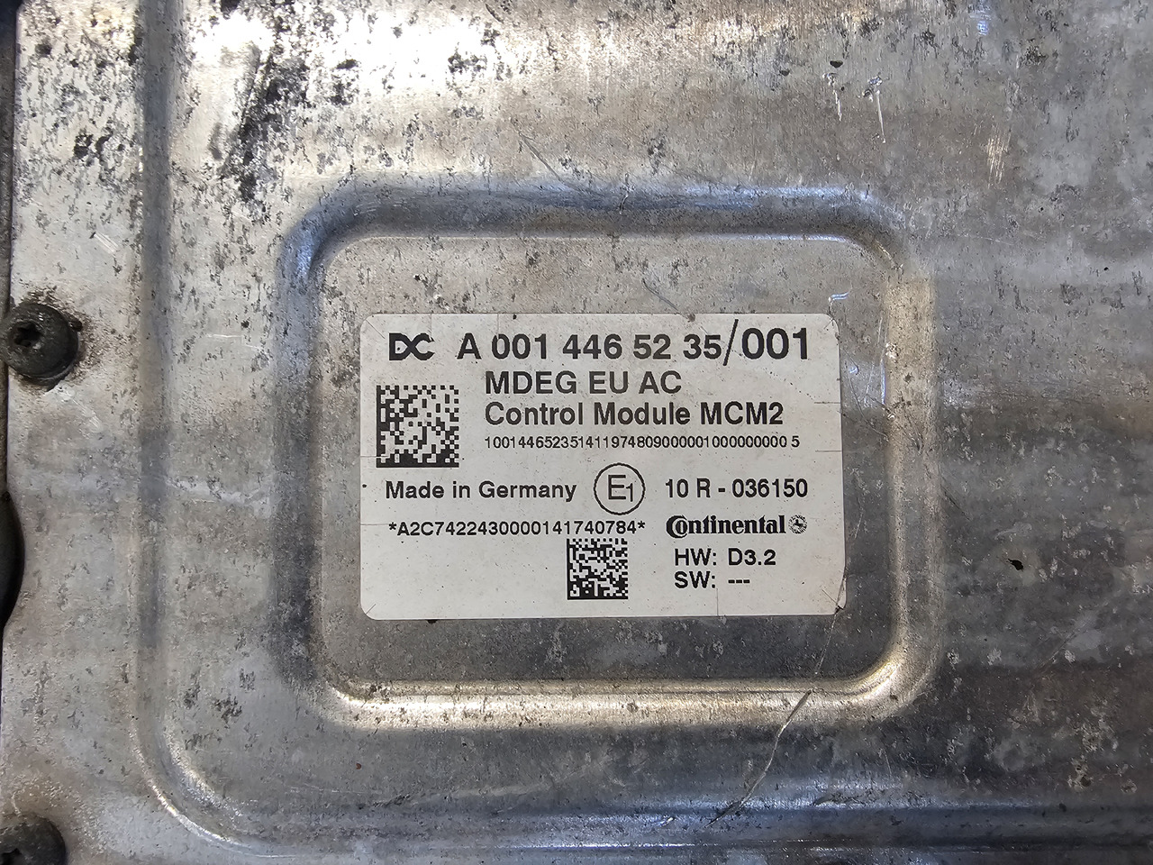 MERCEDES-BENZ ATEGO EURO 6 / OM936 / ENGINE ECU / A0014465235 - وحدة إي سي يو: صورة 4 MERCEDES-BENZ ATEGO EURO 6 / OM936 / ENGINE ECU / A0014465235 - وحدة إي سي يو: صورة 4