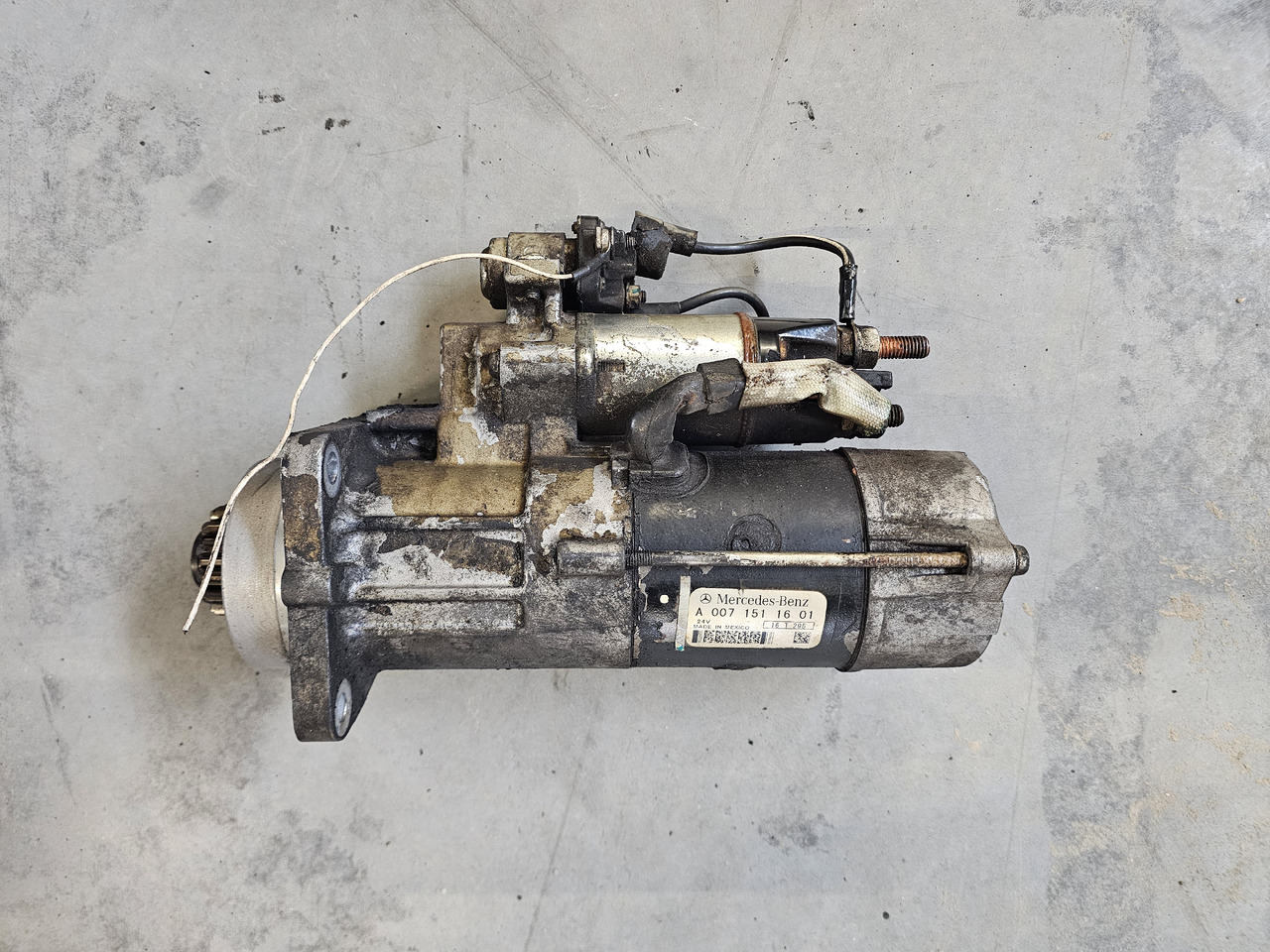 MERCEDES-BENZ ATEGO MP4 EURO 6 / ENGINE STARTER / OM936 / A0071511601 - بادئ التشغيل: صورة 2 MERCEDES-BENZ ATEGO MP4 EURO 6 / ENGINE STARTER / OM936 / A0071511601 - بادئ التشغيل: صورة 2
