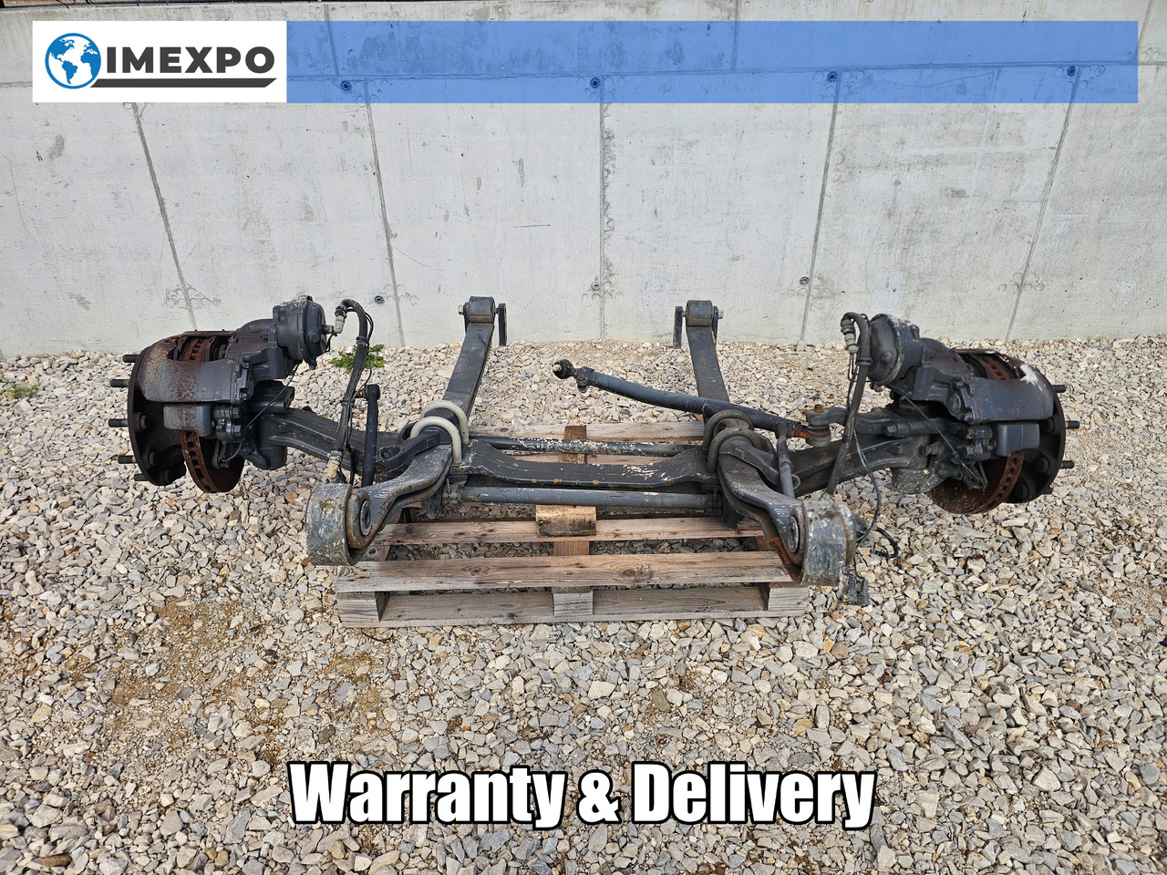 RENAULT RANGE T EURO 6 / COMPLETE FRONT AXLE - لمحور الأمامي: صورة 1 RENAULT RANGE T EURO 6 / COMPLETE FRONT AXLE - لمحور الأمامي: صورة 1