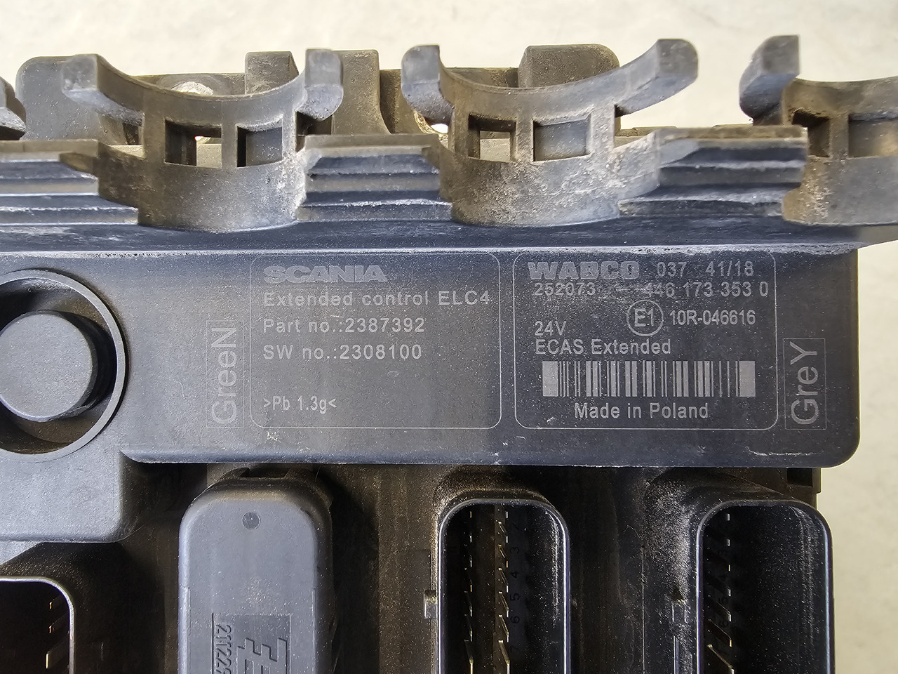 SCANIA S, R, P, G / ELC4 CONTROL UNIT / 2387392 - وحدة إي سي يو: صورة 4 SCANIA S, R, P, G / ELC4 CONTROL UNIT / 2387392 - وحدة إي سي يو: صورة 4