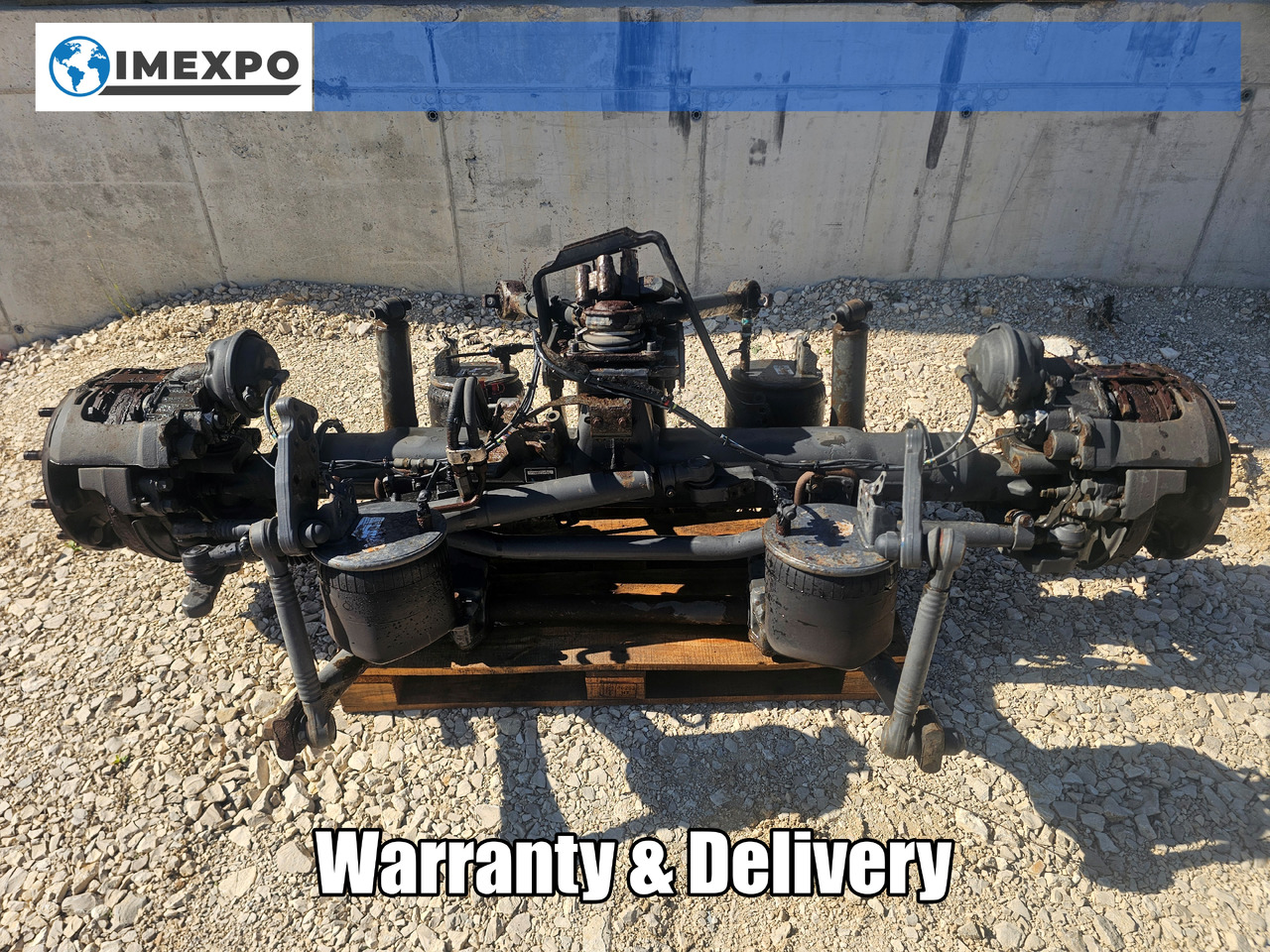 VOLVO FH FM / LIFT & STEERING AXLE / 6x2 / COMPLETE - المحور الخلفي: صورة 1 VOLVO FH FM / LIFT & STEERING AXLE / 6x2 / COMPLETE - المحور الخلفي: صورة 1