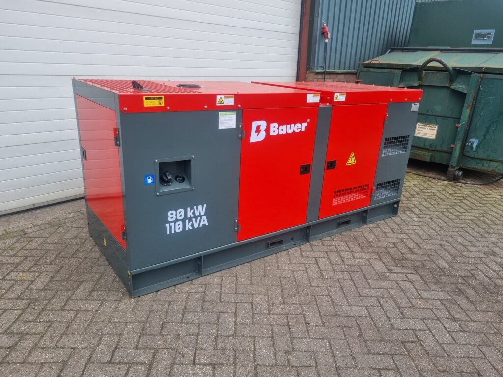 BAUER GFS-80 kW diesel generator - مجموعة المولد: صورة 1 BAUER GFS-80 kW diesel generator - مجموعة المولد: صورة 1