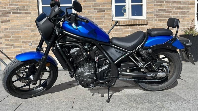 Honda 1100 Rebel, Ny Motorcykel til små penge, og vi byt - سيارة: صورة 2 Honda 1100 Rebel, Ny Motorcykel til små penge, og vi byt - سيارة: صورة 2
