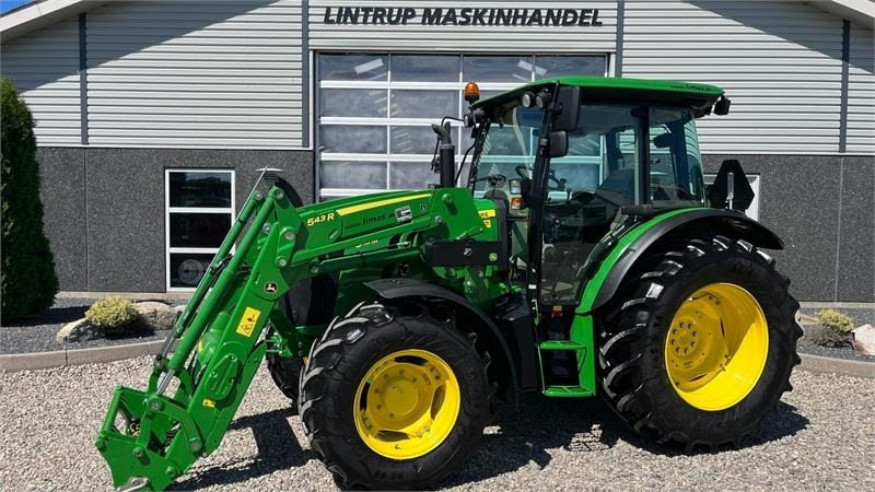John Deere 5115M Med frontlæsser, som ny - جرار: صورة 1 John Deere 5115M Med frontlæsser, som ny - جرار: صورة 1