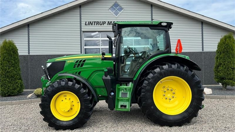 John Deere 6135R Krybegear, frontlift, TLS Affjedret foraksel - جرار: صورة 1 John Deere 6135R Krybegear, frontlift, TLS Affjedret foraksel - جرار: صورة 1