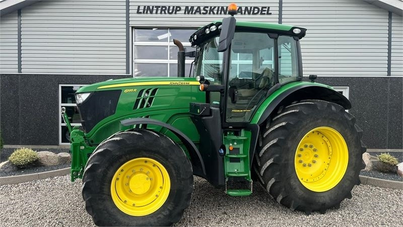 John Deere 6195R Premium Edition med frontlift - جرار: صورة 1 John Deere 6195R Premium Edition med frontlift - جرار: صورة 1