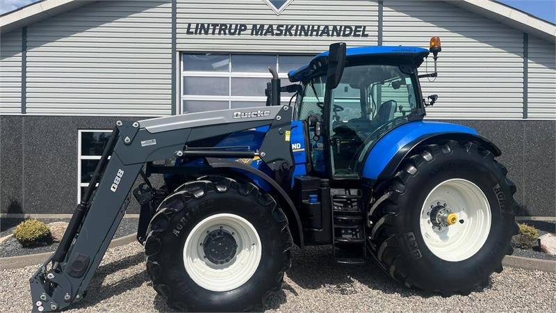 New Holland T7.270 AC med frontlift og frontlæsser - جرار: صورة 1 New Holland T7.270 AC med frontlift og frontlæsser - جرار: صورة 1