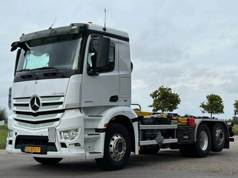 شاحنة برافعة خطافية Mercedes-Benz Antos 2545!!EUR6 HAAK/ABROLLKIPPER!!KNICKARM!!: صورة 6