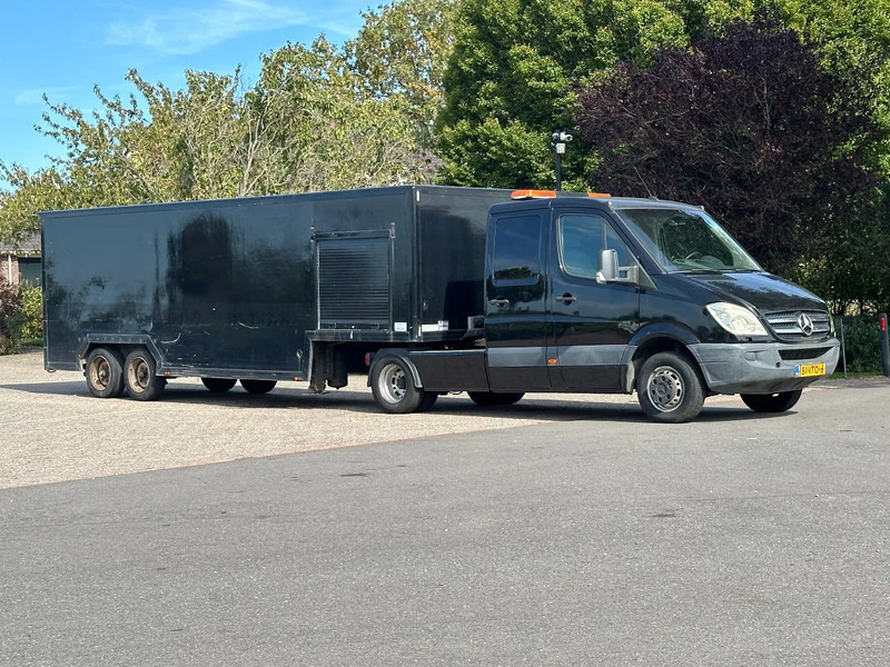 Mercedes-Benz Sprinter 518 CDI V6!!!DUBBEL CABINE!!automaat met VAN DEN OEVER BE- trailer!! - مقطورة السحب: صورة 2 Mercedes-Benz Sprinter 518 CDI V6!!!DUBBEL CABINE!!automaat met VAN DEN OEVER BE- trailer!! - مقطورة السحب: صورة 2