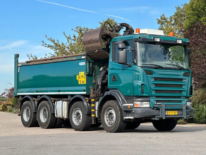 Scania G360 8x4!!Z-Kraan/KIPPER!! - شاحنة قلاب, شاحنة كرين: صورة 2 Scania G360 8x4!!Z-Kraan/KIPPER!! - شاحنة قلاب, شاحنة كرين: صورة 2