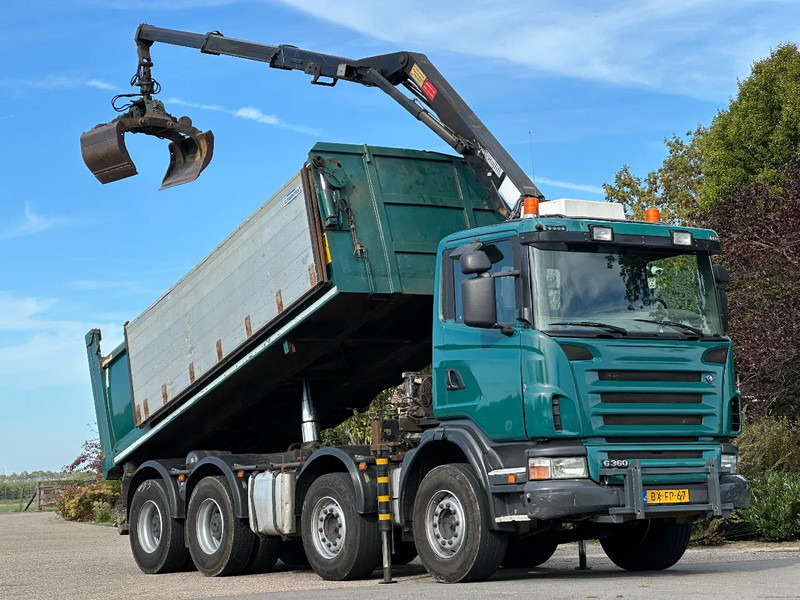 Scania G360 8x4!!Z-Kraan/KIPPER!! - شاحنة قلاب, شاحنة كرين: صورة 1 Scania G360 8x4!!Z-Kraan/KIPPER!! - شاحنة قلاب, شاحنة كرين: صورة 1