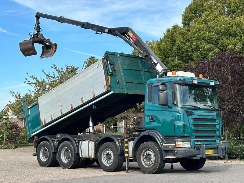 Scania G360 8x4!!Z-Kraan/KIPPER!! - شاحنة قلاب, شاحنة كرين: صورة 3 Scania G360 8x4!!Z-Kraan/KIPPER!! - شاحنة قلاب, شاحنة كرين: صورة 3