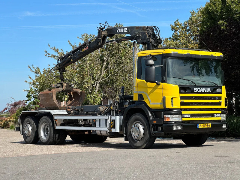 Scania R114-340 6x2 !!KRAAN/CONTAINER/KABEL!!MANUELL!! - شاحنة - نظام الكابلات, شاحنة كرين: صورة 2 Scania R114-340 6x2 !!KRAAN/CONTAINER/KABEL!!MANUELL!! - شاحنة - نظام الكابلات, شاحنة كرين: صورة 2