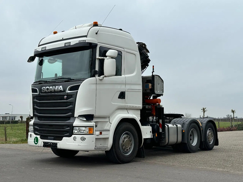 رأس تريلا Scania R450 6x2!!EURO6!! KRAN ATLAS 19TM!! TOP!!RADIO REMOTE!: صورة 8
