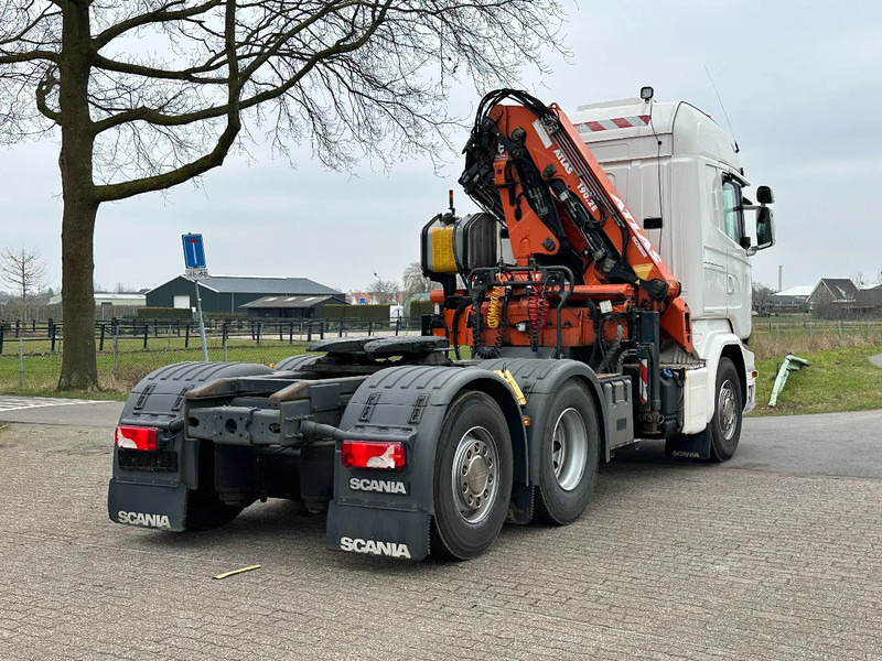 رأس تريلا Scania R450 6x2!!EURO6!! KRAN ATLAS 19TM!! TOP!!RADIO REMOTE!: صورة 14