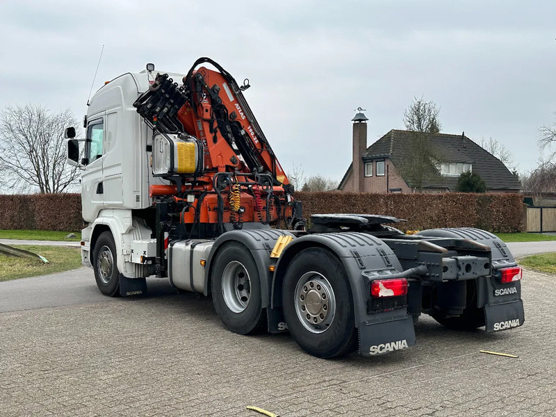 رأس تريلا Scania R450 6x2!!EURO6!! KRAN ATLAS 19TM!! TOP!!RADIO REMOTE!: صورة 10