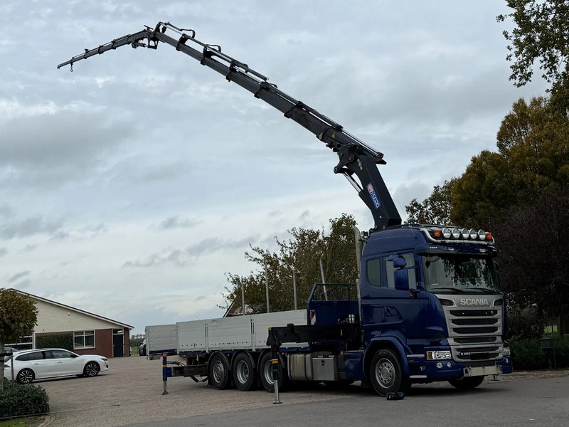 Scania R450 8X4 TRIPLE !!EURO6!! 50TM/JIB/!!TOP!!ROOF/DACH/MONTAGE!!MANUTENTION!! CRANE!!GRUE!! - شاحنة كرين: صورة 1 Scania R450 8X4 TRIPLE !!EURO6!! 50TM/JIB/!!TOP!!ROOF/DACH/MONTAGE!!MANUTENTION!! CRANE!!GRUE!! - شاحنة كرين: صورة 1