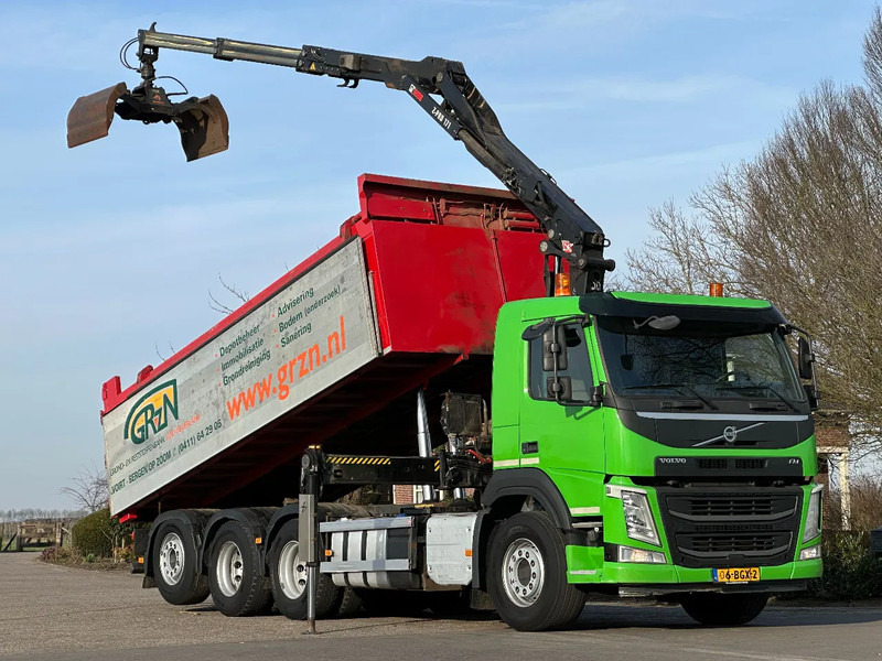 Volvo FM 430 !!8X4 TRIPLE!! EURO6!! Z-KRAAN!!/KIPPER!!TOP!! ZERO-EMISSE 2029!! - شاحنة قلاب, شاحنة كرين: صورة 1 Volvo FM 430 !!8X4 TRIPLE!! EURO6!! Z-KRAAN!!/KIPPER!!TOP!! ZERO-EMISSE 2029!! - شاحنة قلاب, شاحنة كرين: صورة 1