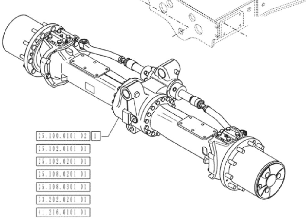 Case 47850494 - 84285791 - لمحور الأمامي - آلات الإنشاء: صورة 1 Case 47850494 - 84285791 - لمحور الأمامي - آلات الإنشاء: صورة 1