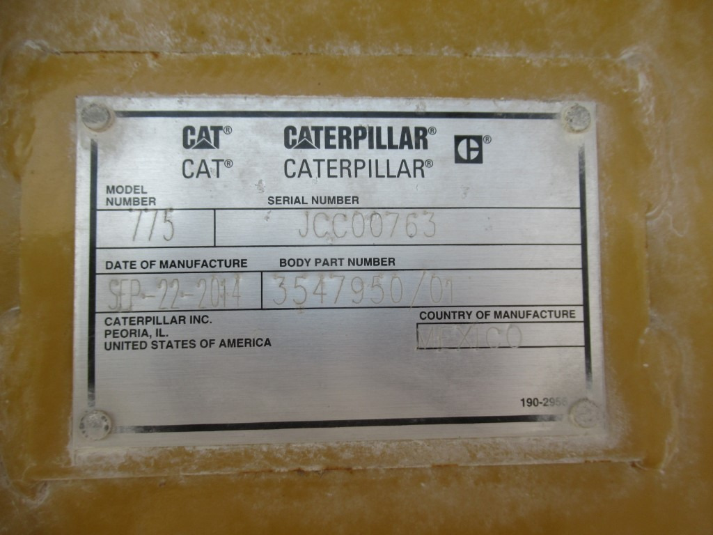 Caterpillar 3547910 - حاوية قلابة: صورة 1 Caterpillar 3547910 - حاوية قلابة: صورة 1