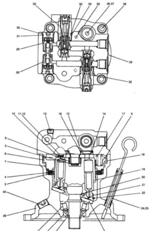 New Holland YT15V00005F2 - موتور هيدروليكي - آلات زراعية: صورة 1 New Holland YT15V00005F2 - موتور هيدروليكي - آلات زراعية: صورة 1