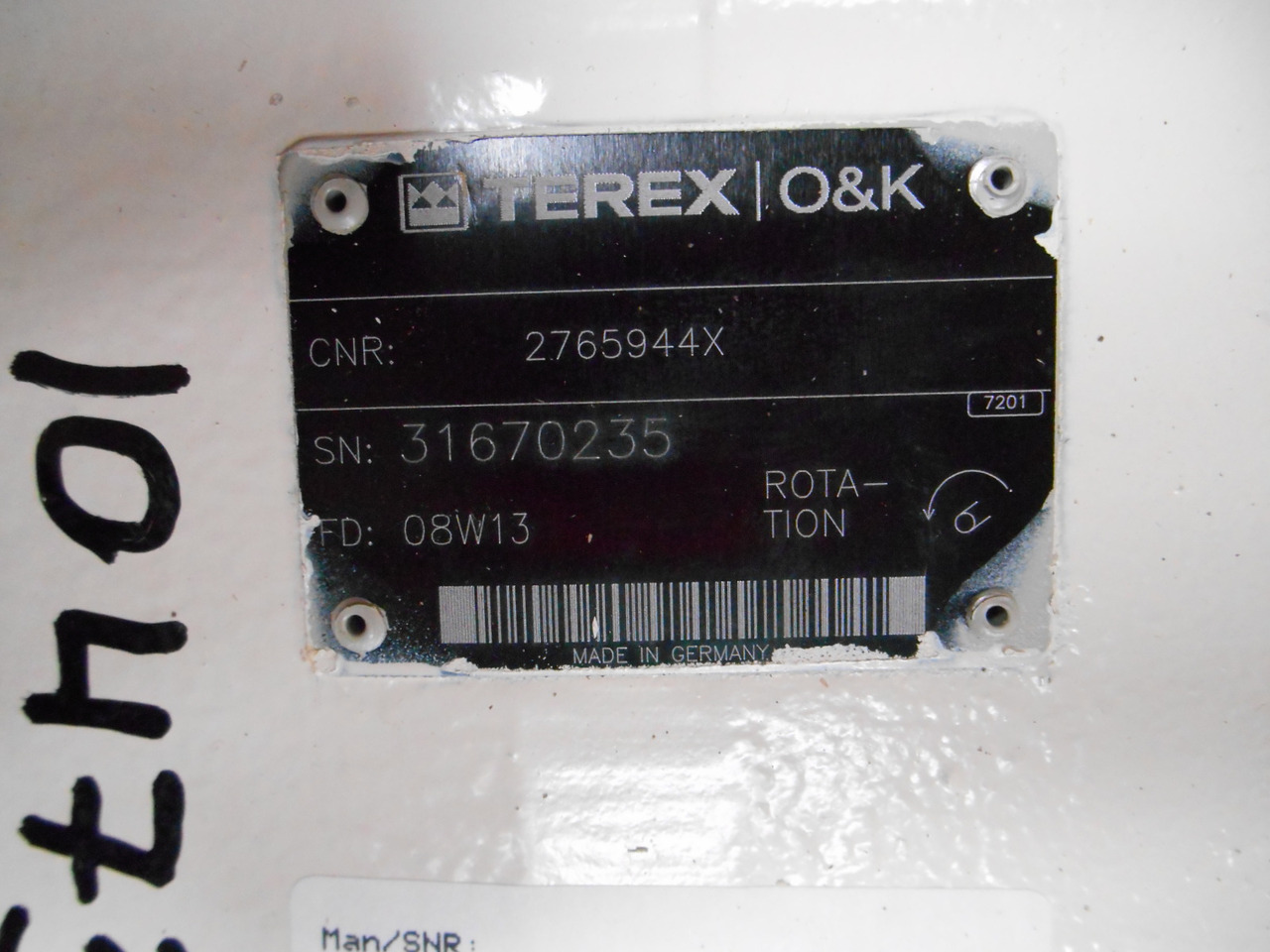 Terex O&K A10VO140DRG/31L-PSD12K01-S0679 (AP) - - مضخة هيدروليكية - آلات الإنشاء: صورة 2 Terex O&K A10VO140DRG/31L-PSD12K01-S0679 (AP) - - مضخة هيدروليكية - آلات الإنشاء: صورة 2
