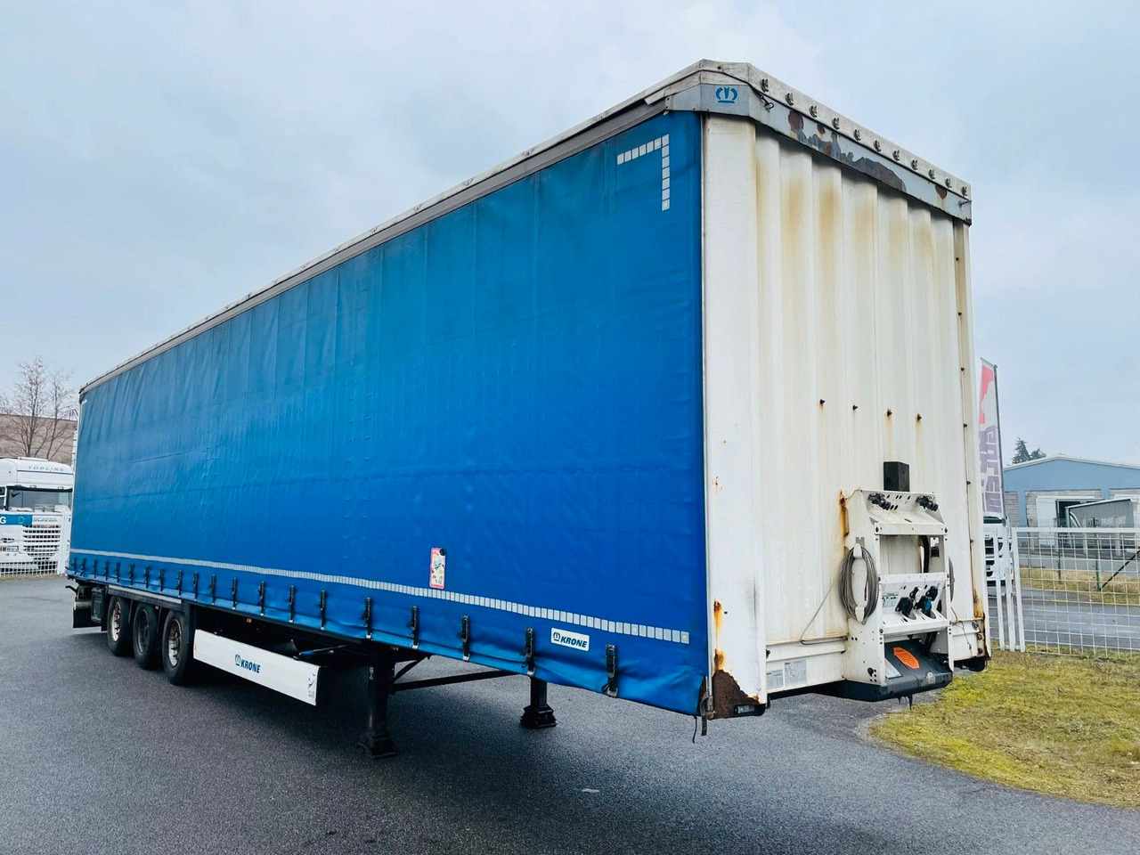 Krone SD MEGA LINER - نصف مقطورة بستائر جانبية: صورة 3 Krone SD MEGA LINER - نصف مقطورة بستائر جانبية: صورة 3