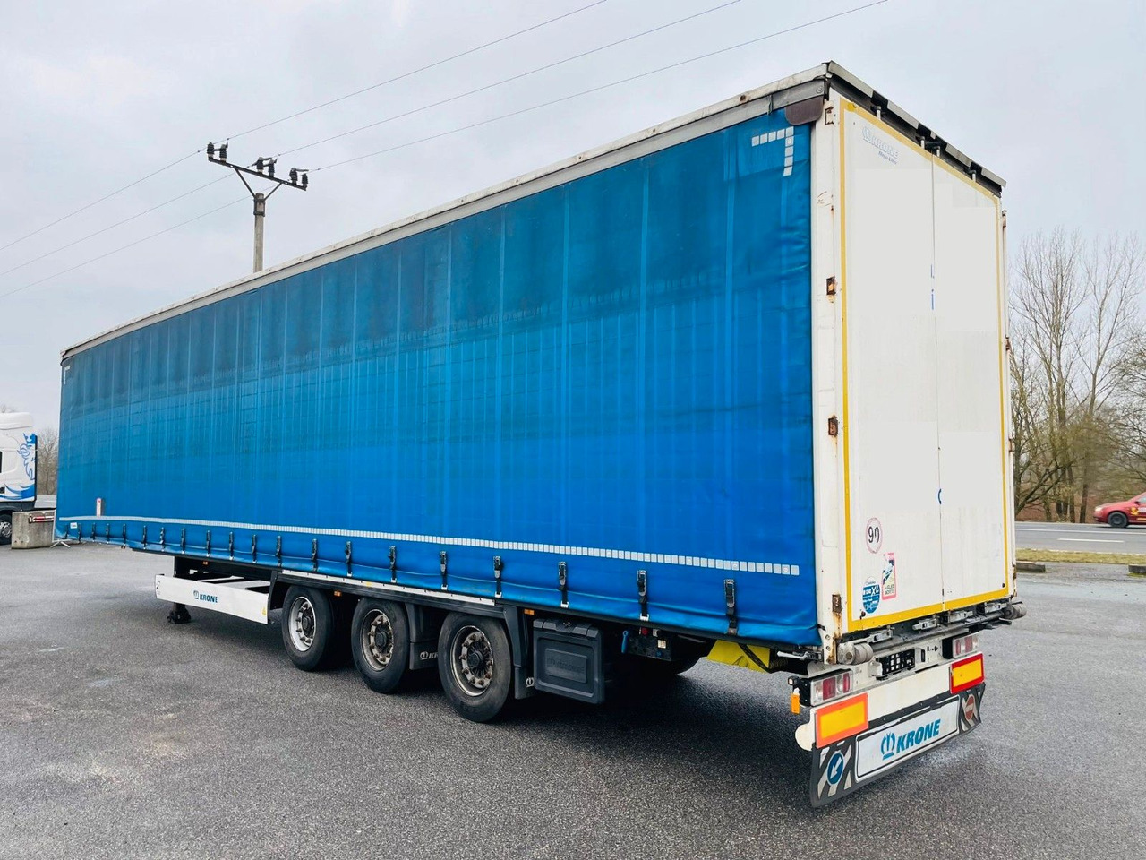 Krone SD MEGA LINER - نصف مقطورة بستائر جانبية: صورة 5 Krone SD MEGA LINER - نصف مقطورة بستائر جانبية: صورة 5