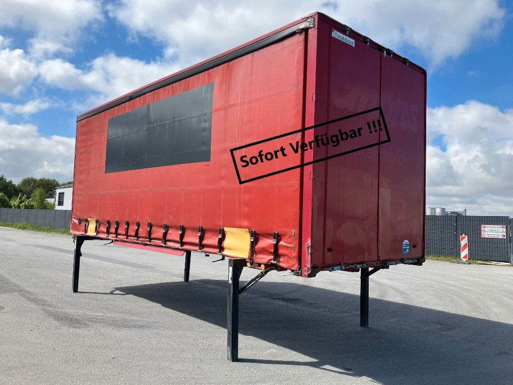 Krone Wechselbrücke Koffer - حاوية ذات ستائر جانبية: صورة 1 Krone Wechselbrücke Koffer - حاوية ذات ستائر جانبية: صورة 1