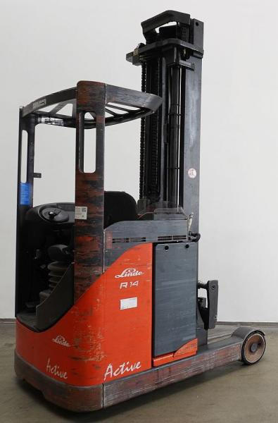 Linde R 14 115 - رافعة شوكية للوصول للأماكن الضيقة: صورة 1 Linde R 14 115 - رافعة شوكية للوصول للأماكن الضيقة: صورة 1