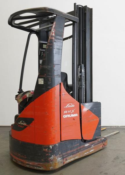 Linde R 14 X 116-03 - رافعة شوكية للوصول للأماكن الضيقة: صورة 1 Linde R 14 X 116-03 - رافعة شوكية للوصول للأماكن الضيقة: صورة 1