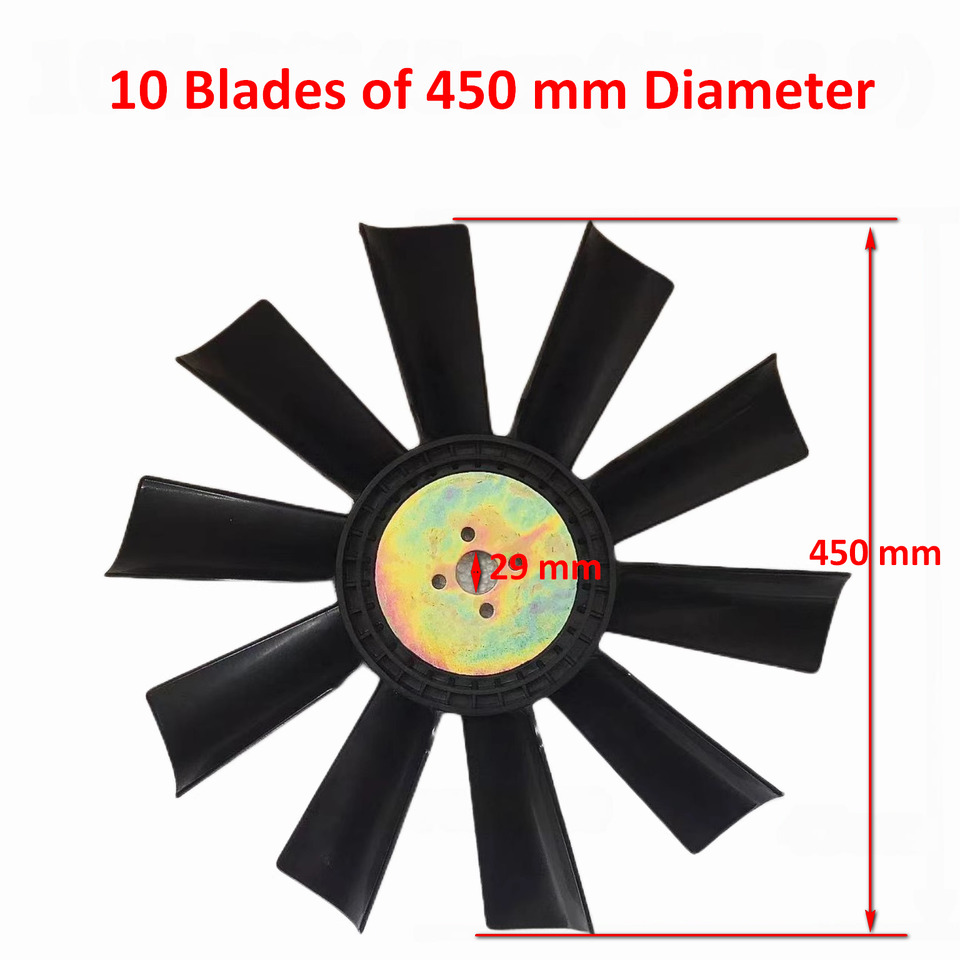 Qingdao Promising Engine Cooling Fan Blade for China Loader - مروحة - اللودر بعجل: صورة 4 Qingdao Promising Engine Cooling Fan Blade for China Loader - مروحة - اللودر بعجل: صورة 4