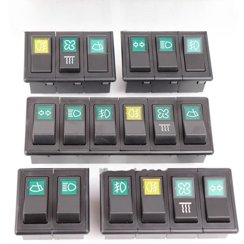 Qingdao Promising Rocker Switches Fit China Loader - أضواء/ إضاءة - اللودر بعجل: صورة 1 Qingdao Promising Rocker Switches Fit China Loader - أضواء/ إضاءة - اللودر بعجل: صورة 1