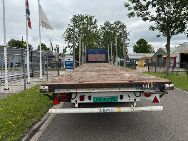 Krone SD Flatbed met rongen 41 ton standard chassis - نصف مقطورة مسطحة: صورة 5 Krone SD Flatbed met rongen 41 ton standard chassis - نصف مقطورة مسطحة: صورة 5