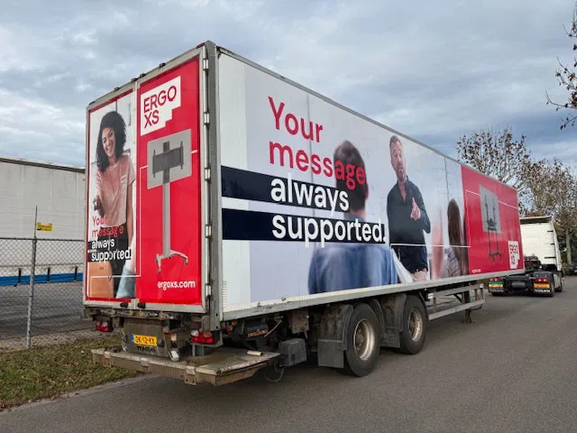 Tracon TRAILERS 2-axle closed box Tridec steering taillift 2 ton - نصف مقطورة بصندوق مغلق: صورة 4 Tracon TRAILERS 2-axle closed box Tridec steering taillift 2 ton - نصف مقطورة بصندوق مغلق: صورة 4